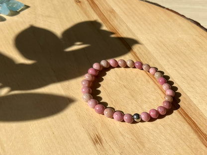 Rhodochrosite - Bracelet - Unisexe