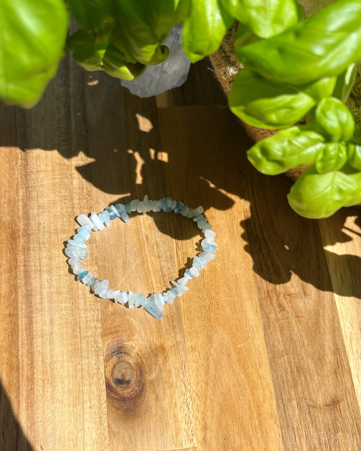 Aquamarine - Bracelet - Graviers