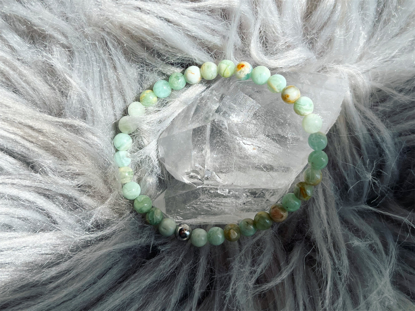 Chrysoprase  - Bracelet - Unisexe