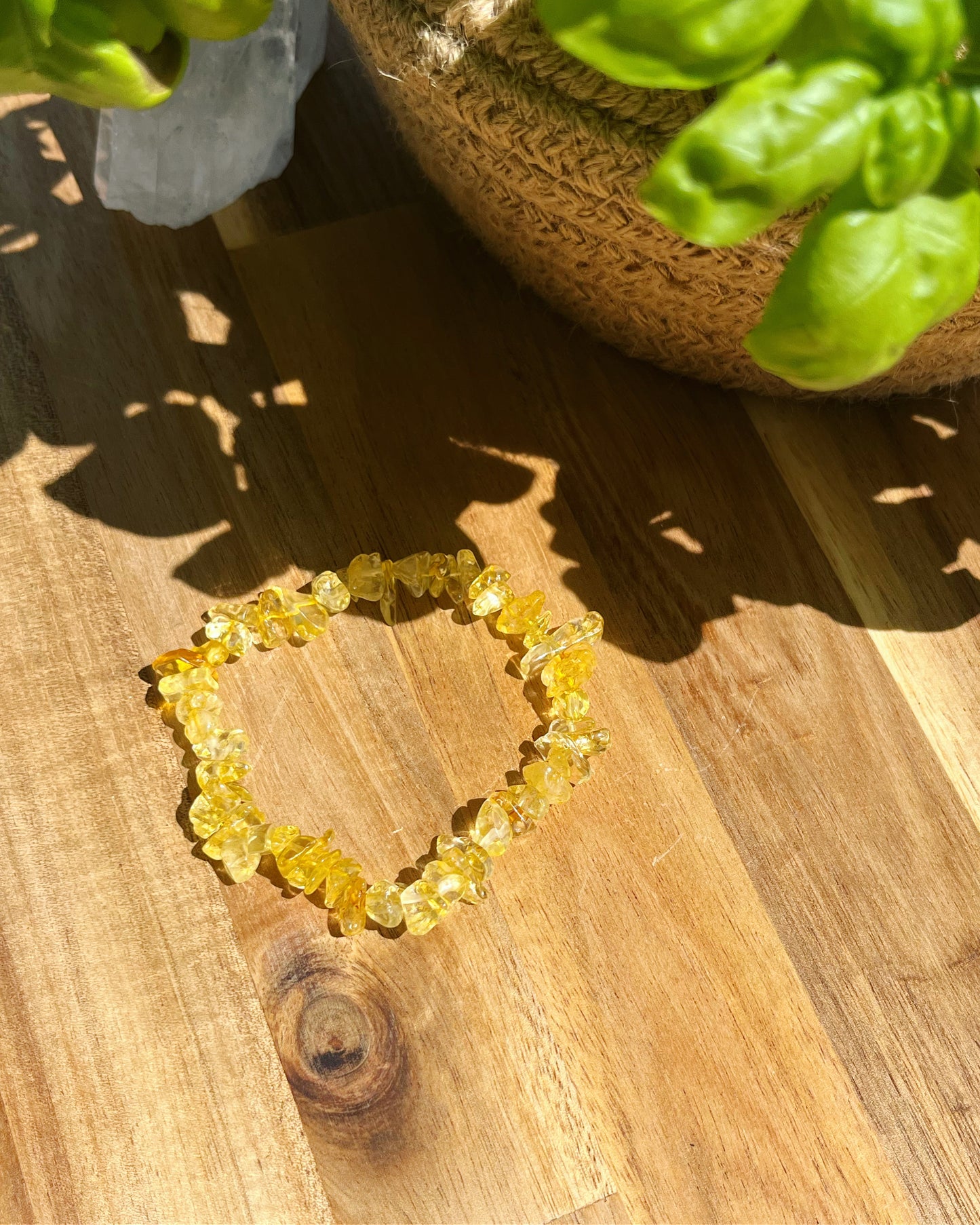 Citrine - Bracelet - Graviers