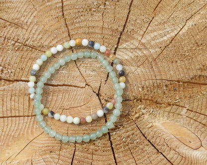 Amazonite multicolore - Bracelets - Petites Pierres