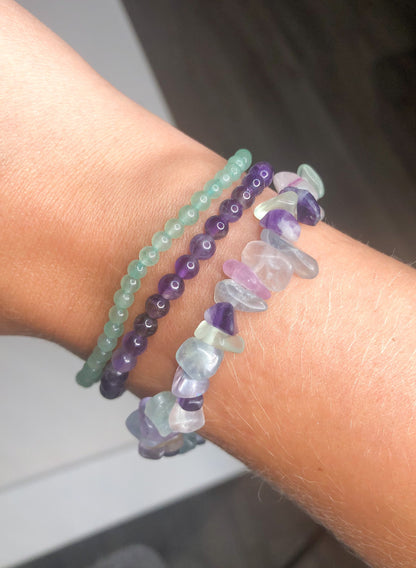 Fluorine - Bracelet - Graviers