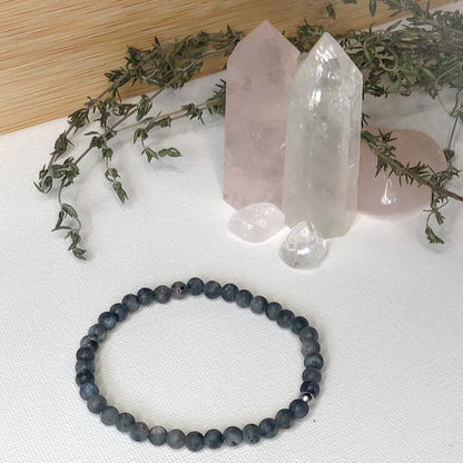 Labradorite gris - Bracelets - Petites Pierres