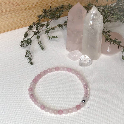 Quartz rose - Bracelets - Petites Pierres