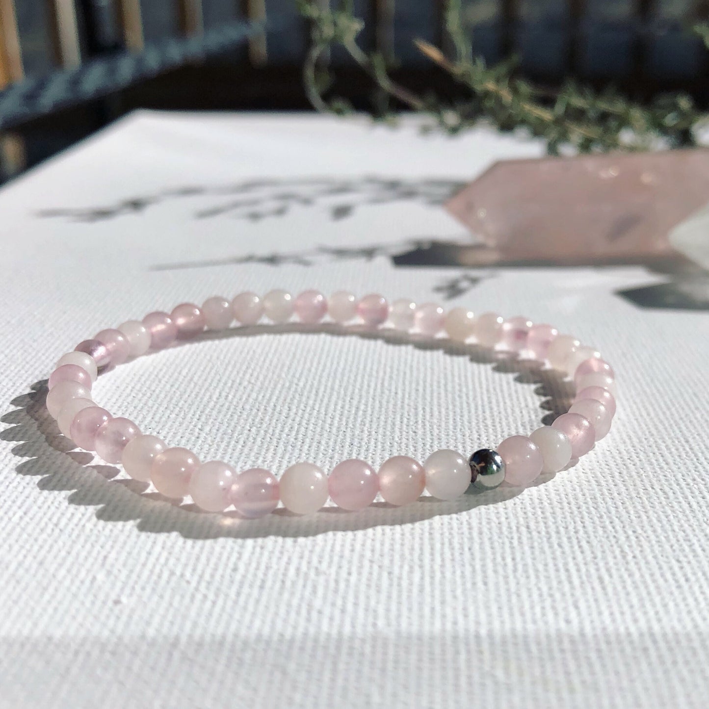 Quartz rose - Bracelets - Petites Pierres