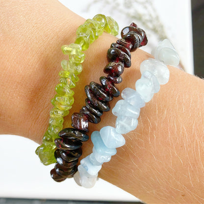 Péridot - Bracelet - Graviers