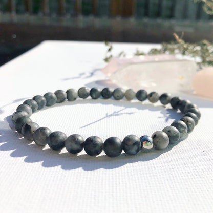 Labradorite Mat - Bracelet - Unisexe