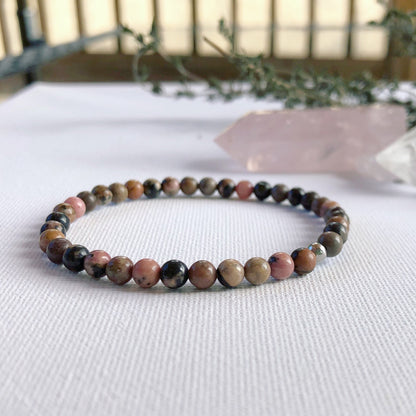 Rhodonite - Bracelets - Petites Pierres