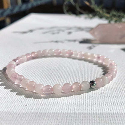 Quartz rose - Bracelets - Petites Pierres