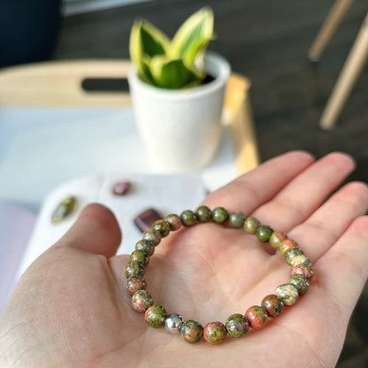 Unakite - Bracelet - Unisexe