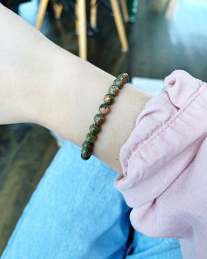 Unakite - Bracelet - Unisexe