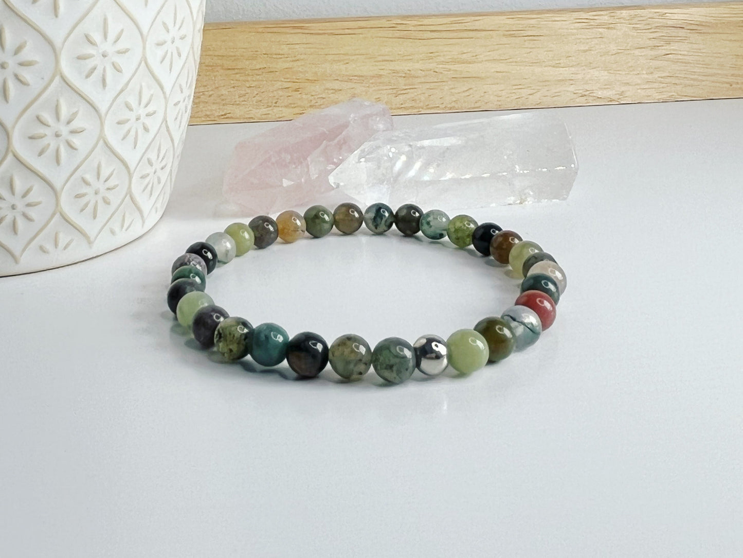 Agate Indian - Bracelet - Unisexe