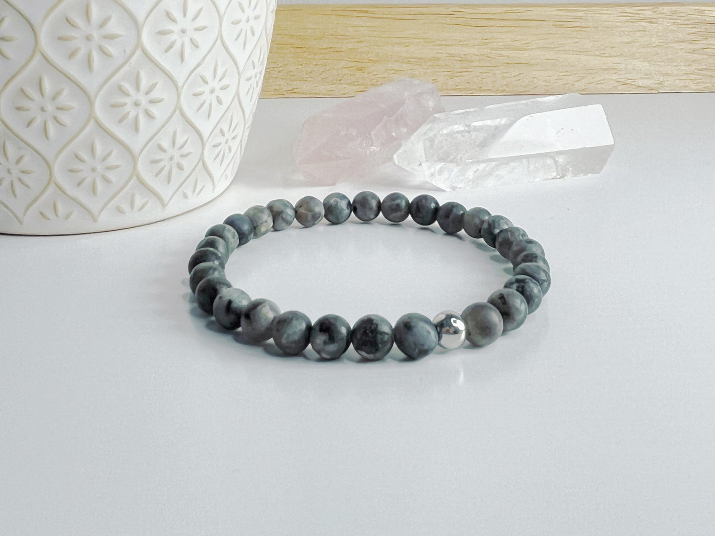 Labradorite Mat - Bracelet - Unisexe