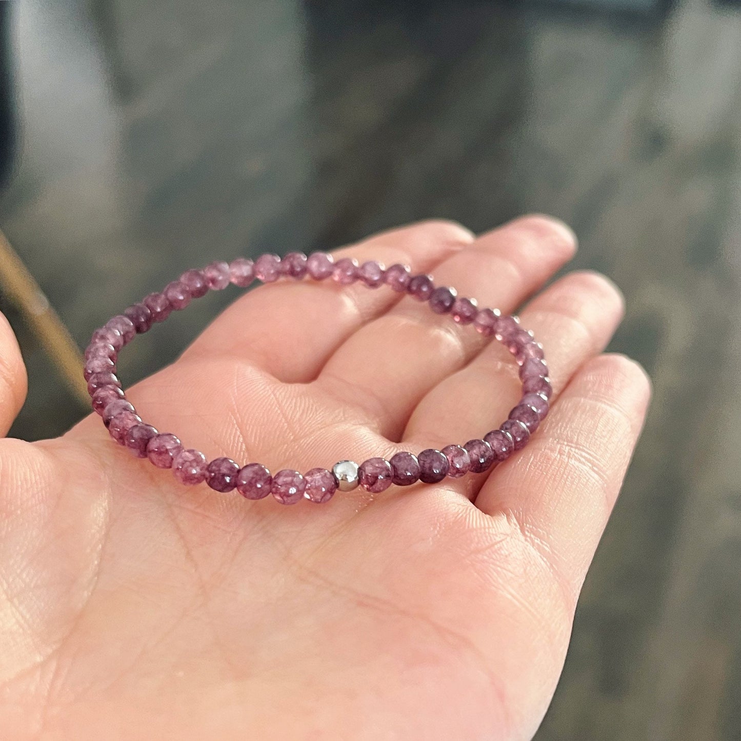 Lépidolite - Bracelets - Petites Pierres