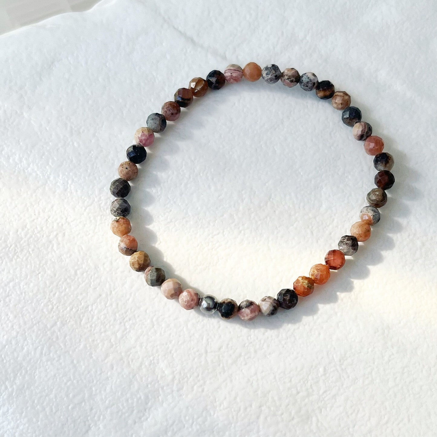 Rhodonite - Bracelet - Facettes