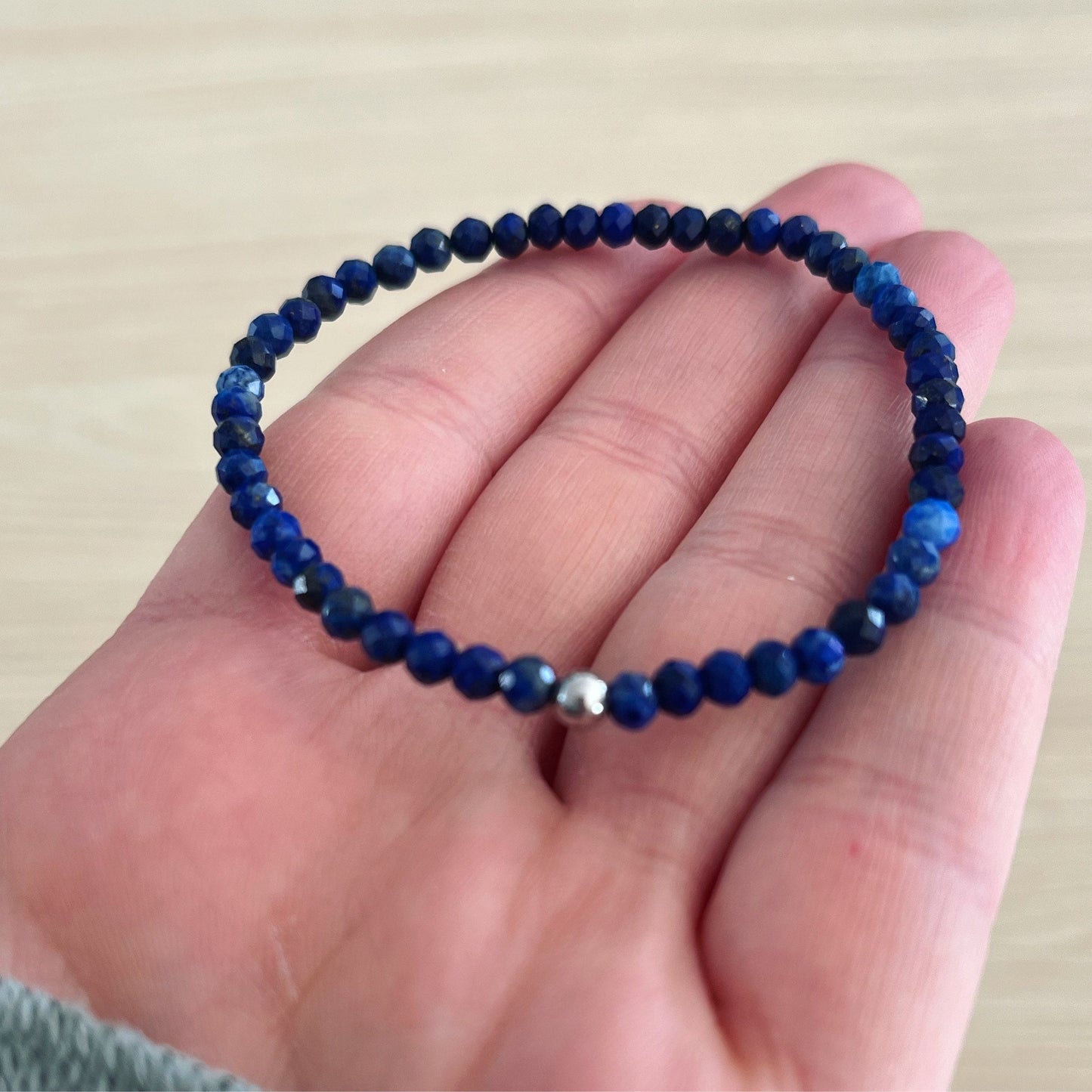 Lapis-Lazuli - Bracelet - Facettes