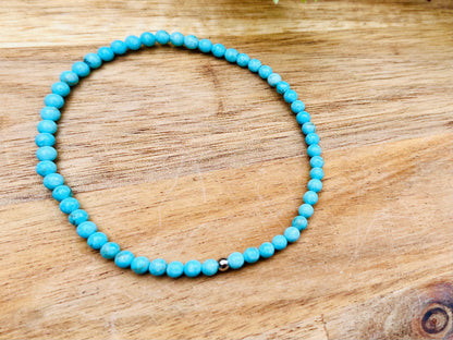 Turquoise - Bracelet - Minis Pierres