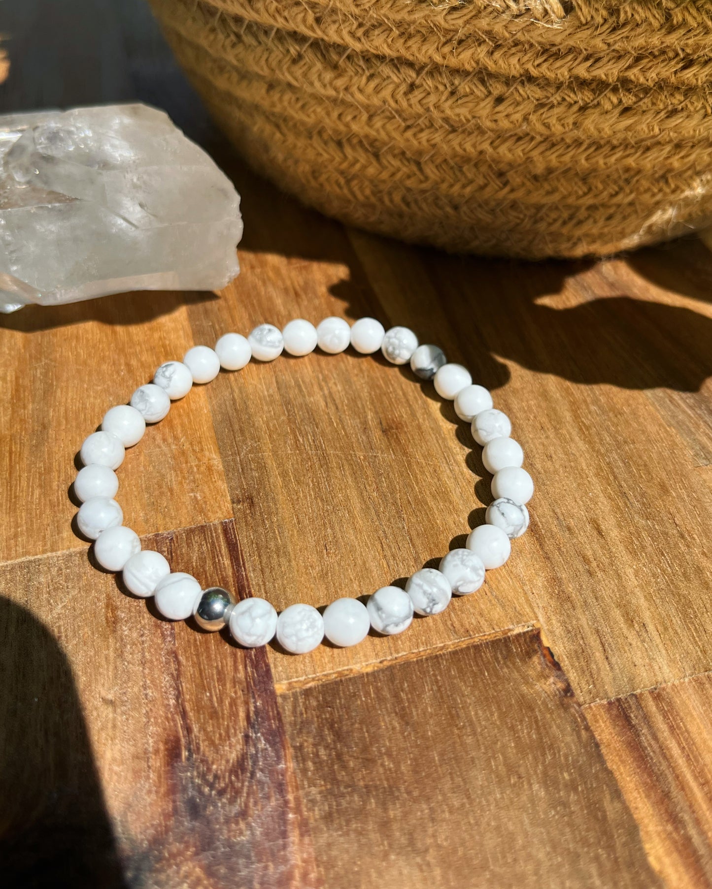 Howlite - Bracelet - Unisexe