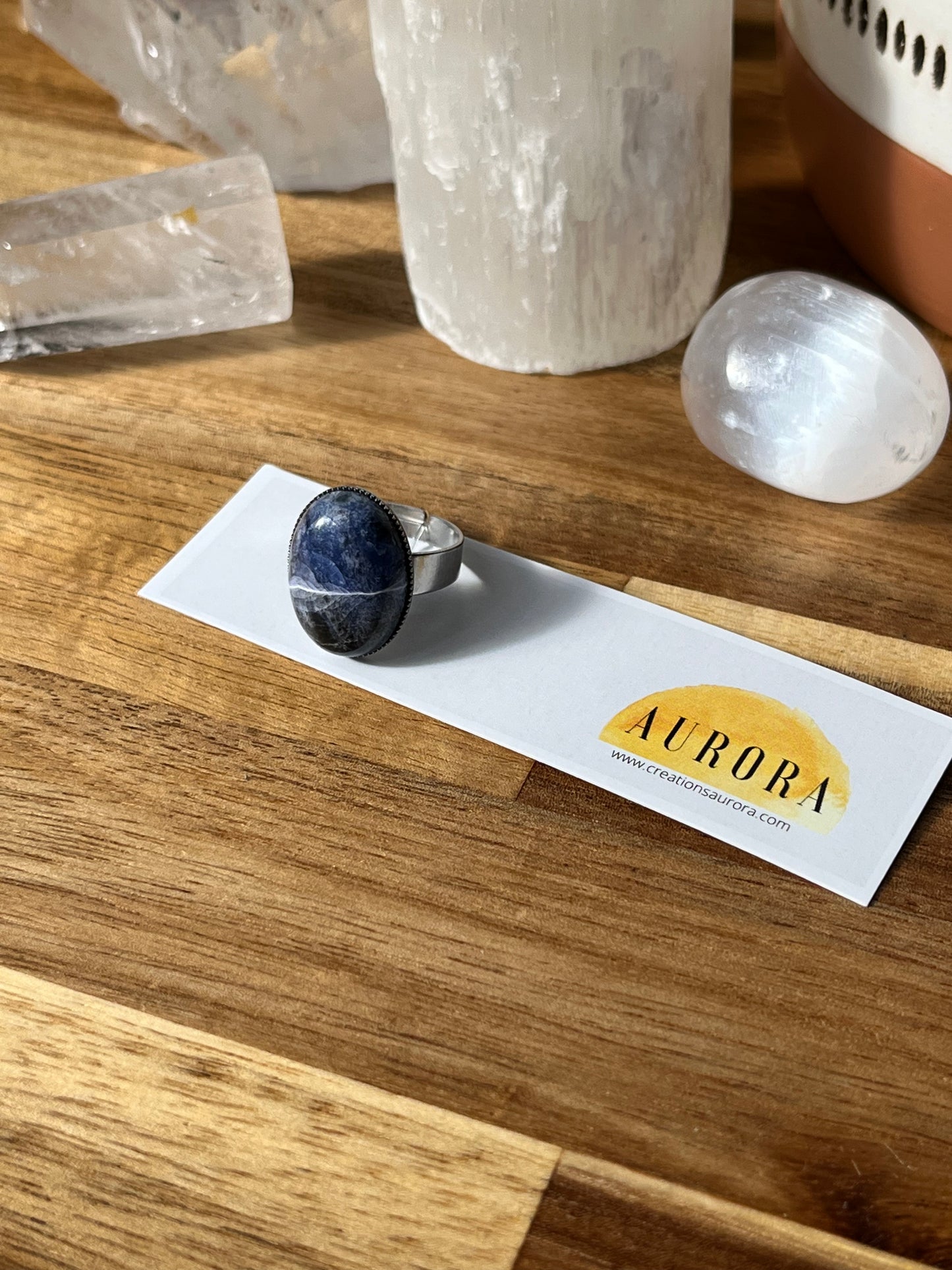 Bague - Sodalite