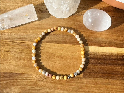 Agate Chrysanthème - Bracelets - Petites Pierres