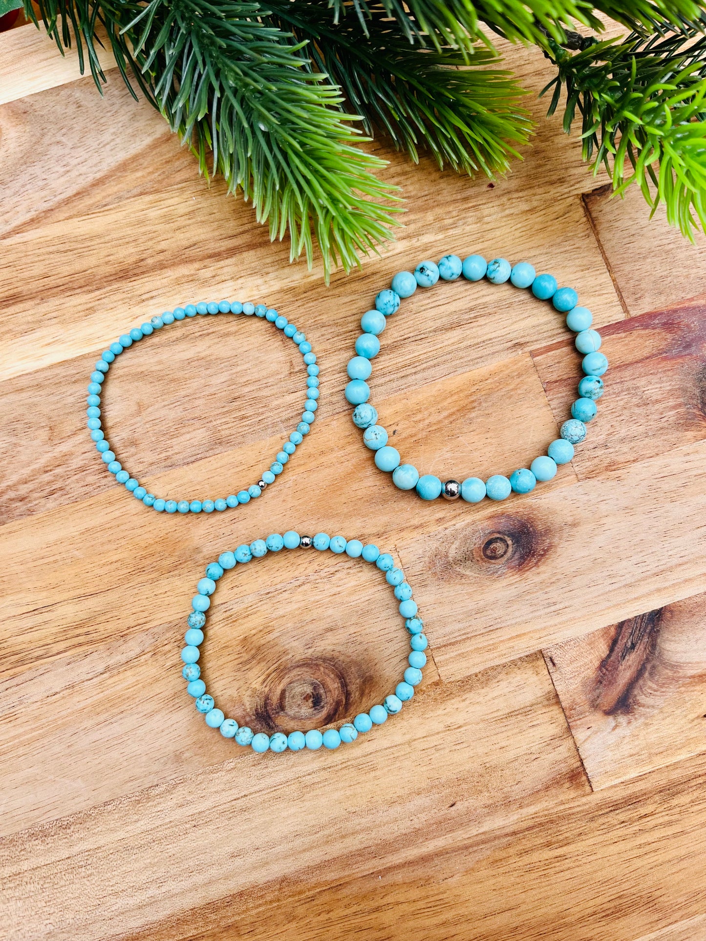 Turquoise - Bracelet - Minis Pierres