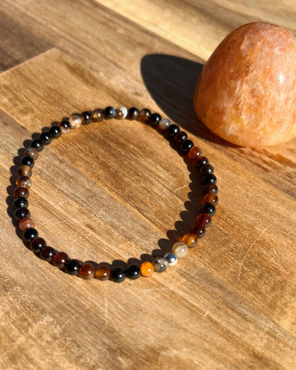 Agate café - Bracelets - Petites Pierres