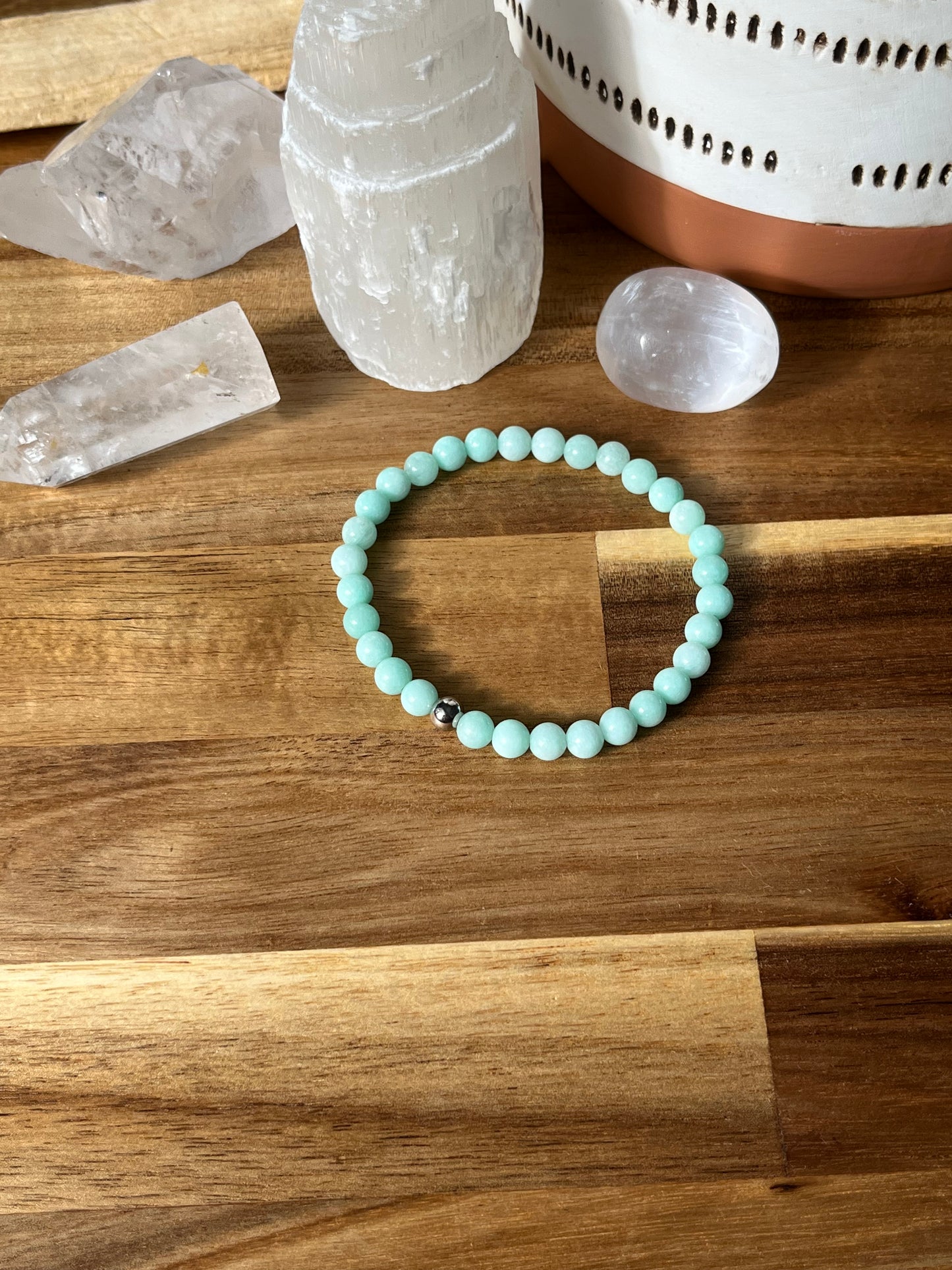 Amazonite - Bracelet de pierres naturelles 6 mm