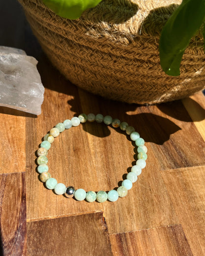 Chrysoprase  - Bracelet - Unisexe