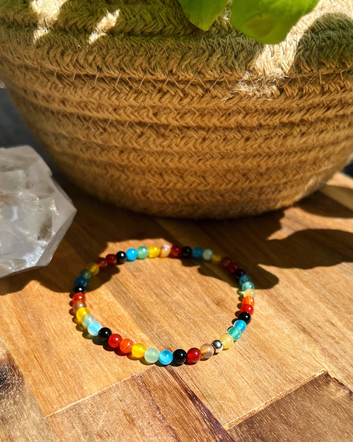 Agate multicolore - Bracelets - Petites Pierres