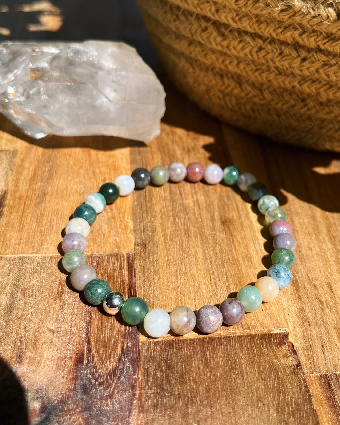 Agate Indian - Bracelet - Unisexe