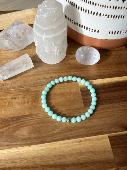 Amazonite - Bracelet de pierres naturelles 6 mm