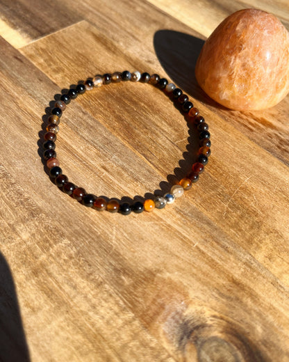 Agate café - Bracelets - Petites Pierres