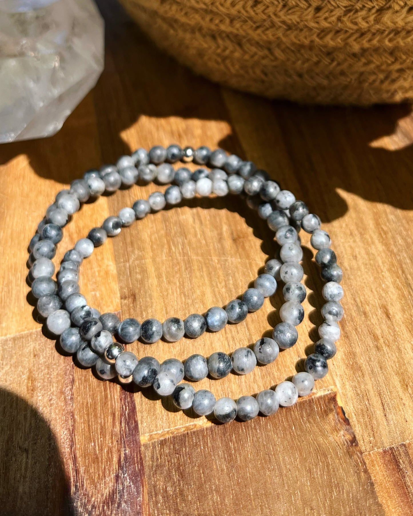 Labradorite gris - Bracelets - Petites Pierres