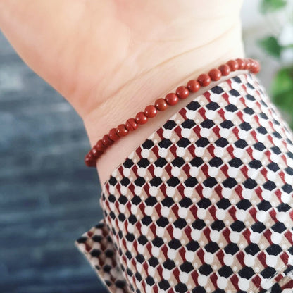 Jaspe rouge - Bracelets - Petites Pierres