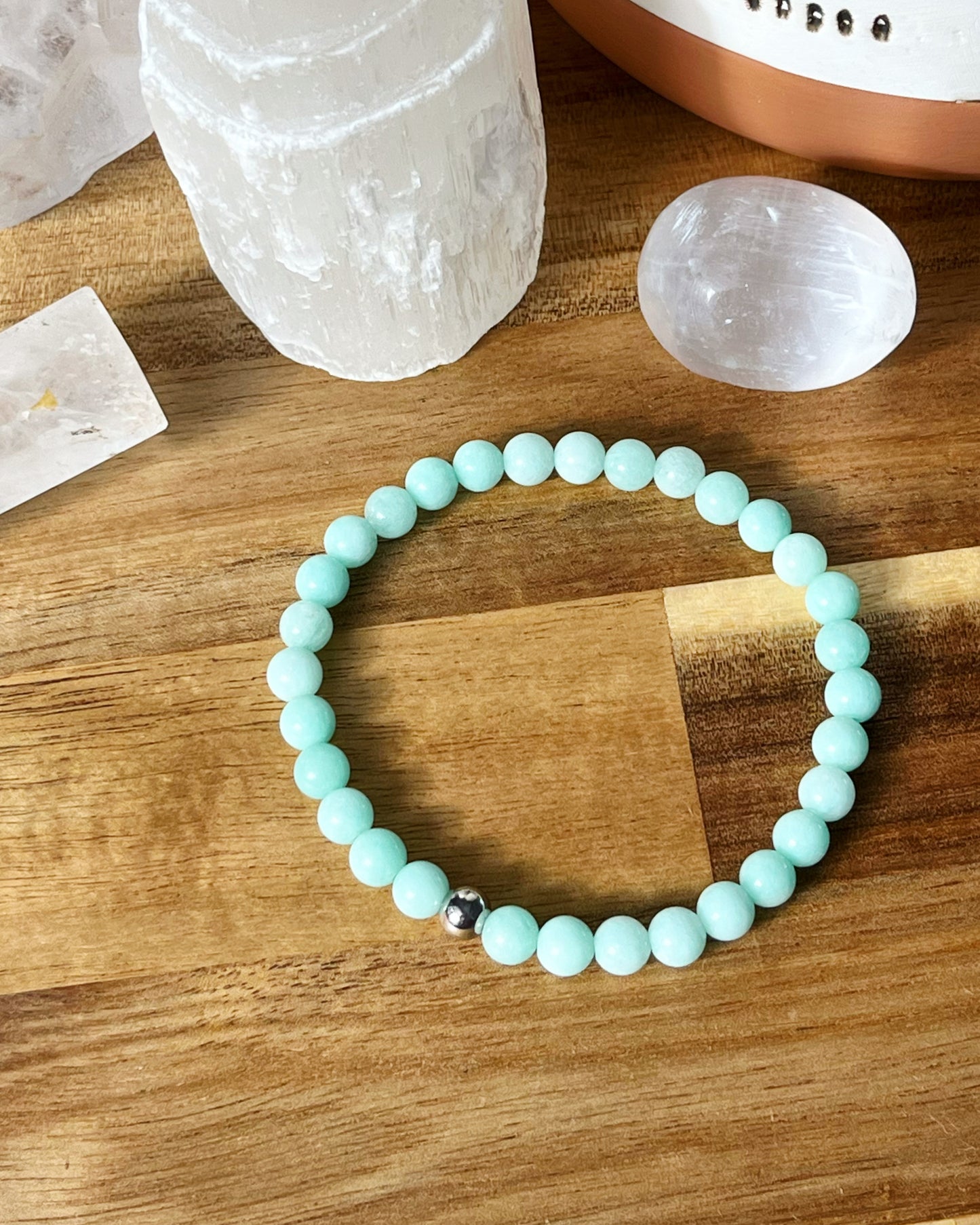 Amazonite - Bracelet de pierres naturelles 6 mm