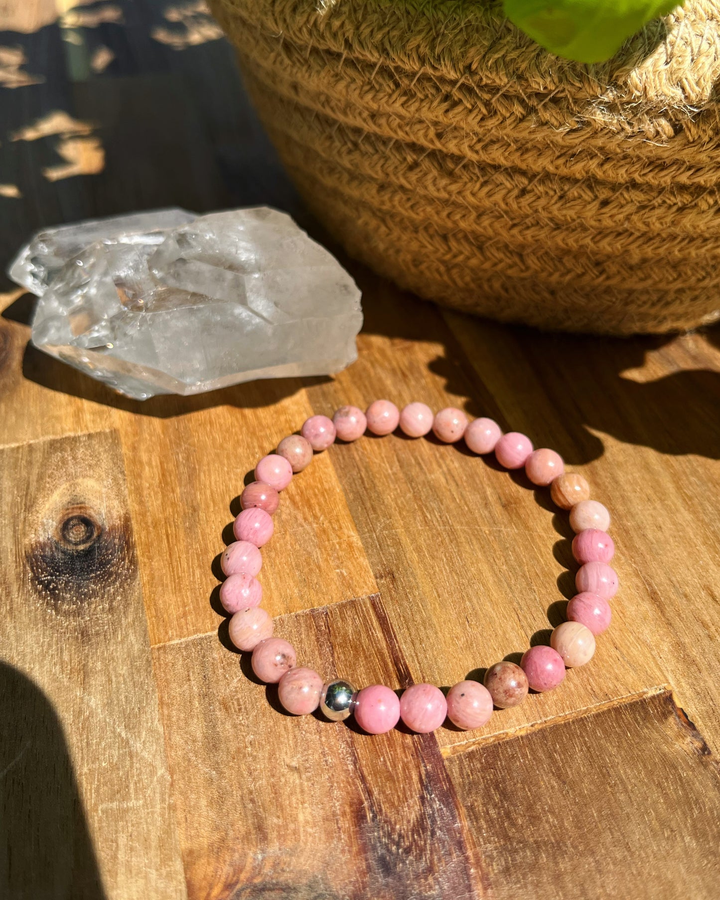 Rhodochrosite - Bracelet - Unisexe