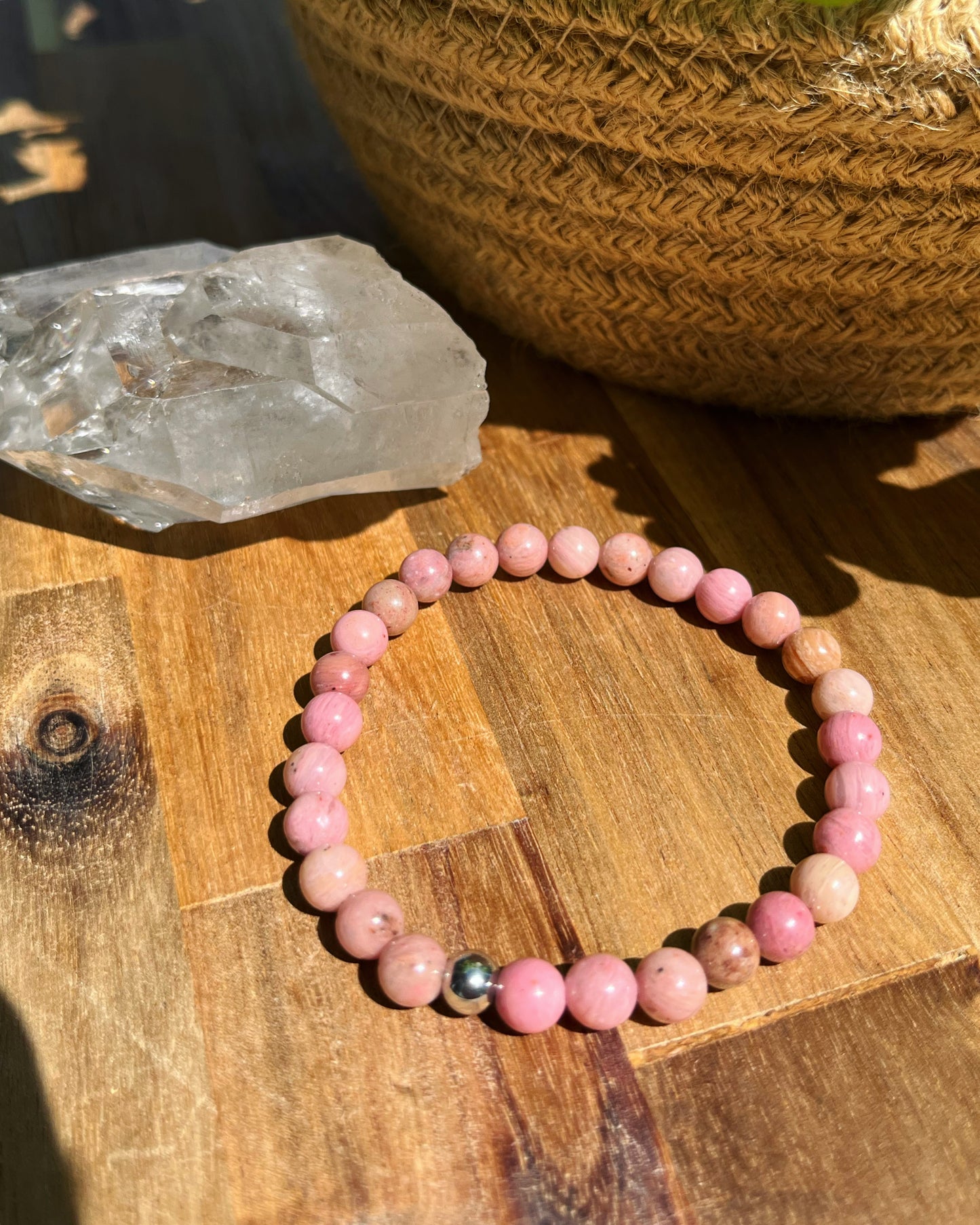 Rhodochrosite - Bracelet - Unisexe