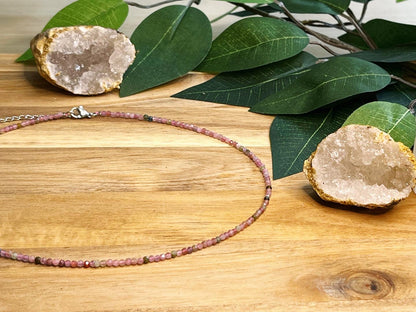 Collier « choker » - Tourmaline