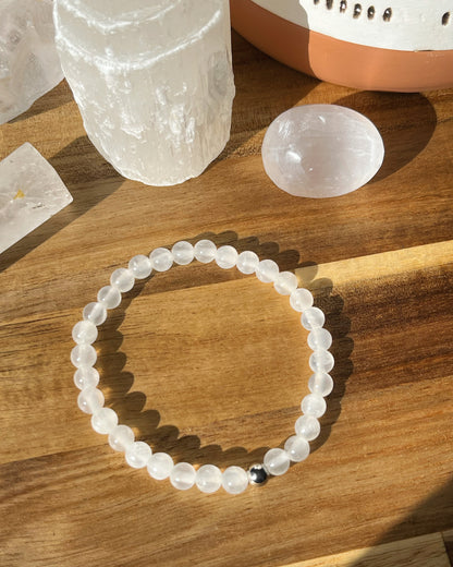 Sélénite - Bracelet - Unisexe