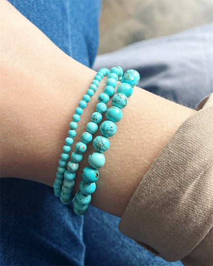 Turquoise - Bracelet - Minis Pierres