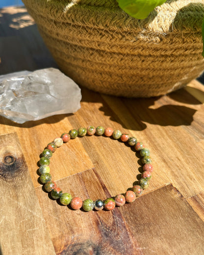 Unakite - Bracelet - Unisexe