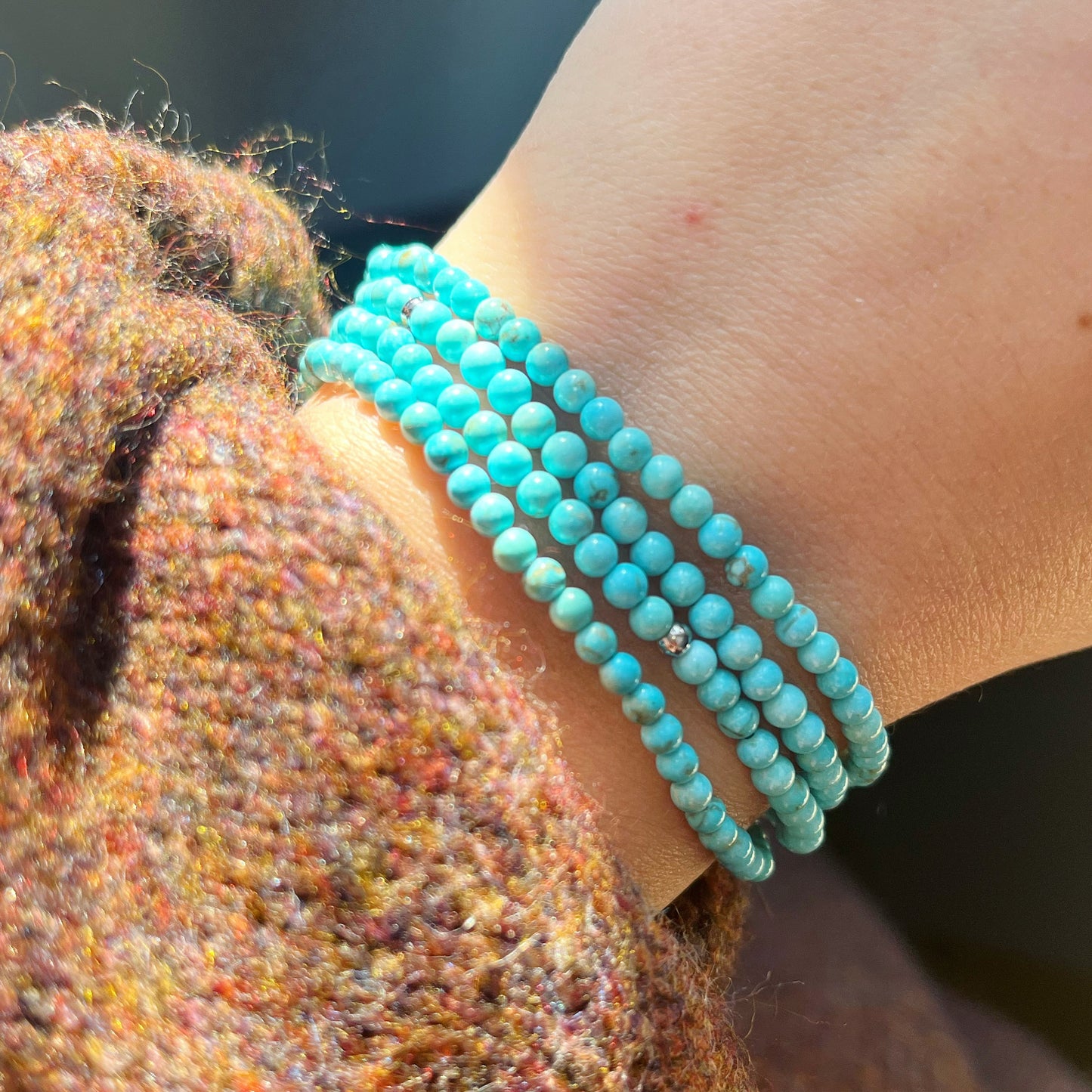 Turquoise - Bracelet - Minis Pierres