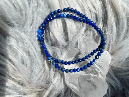 Lapis-Lazuli - Bracelet - Facettes